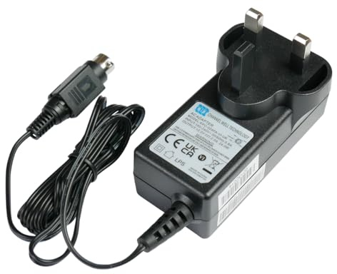 CWT AC Adapter,12V 2A 24W Power Supply With 4-Pin Connector, 1.5m Cable, Suitable For Hikvision Digital Video Recorders (DVRs), Model KPC-024FA-VI-UK