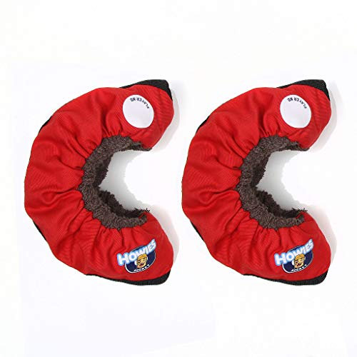 Howies Hockey Tape - Ice Skate Blade Soakers - Red Senior Skate Guards (Size: 6.0-13.0) - Covers and Protects Skate Blades