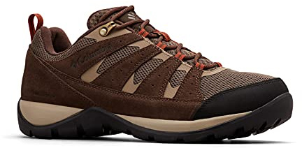 Columbia Men's Redmond V2 Waterproof, Mud/Dark Adobe, 12