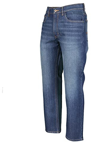 Timberland Jeans da Uomo Standard zavorra Dritti Flex 5 Tasche, Fabbrica, 34 34