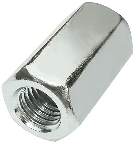 AERZETIX - C58226 - Satz von 5 Verbindungsmuttern distanzmuttern sechskant länglichen M12x36 mm verlängerungsmutter langmuttern mit metrischem gewinde - aus verzinktem stahl