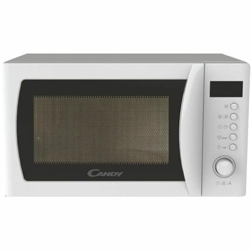 Candy Idea Forno a Microonde 20 Litri, 700W, 13 Programmi di Cottura, Funzioni Defrost e Start Express, Child Lock, App hOn, Libera Installazione, 45,2 x 33,5 x 26,2 cm, Bianco - CMWA20SDLW