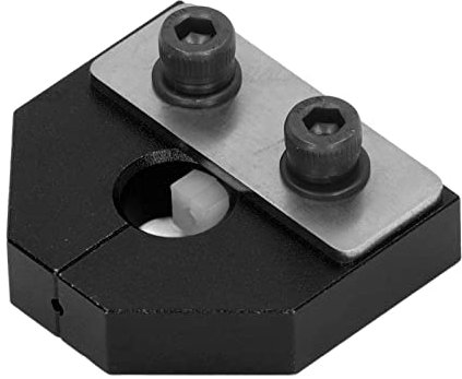 3D Drucker Filament Schweißer Anschluss Aluminiumlegierung Gebrochener Filament Anschluss Sensor für die Meisten 1,75mm Filamente (Schwarz)