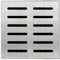 Edelstahl-Gitter-Dachrinnenabdeckung, Quadratisches Regengitter Mit Rahmen, Rutschfester Bodenablauf, For Außenterrasse, Hof, Garten, Pool, Deck, Abfluss-Set ( Color : 304 stainless steel , Size : 25x