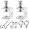 Morsetto a C Resistenti Morsetti da Falegname Acciaio Inox Morsetto di Fissaggio Morsetto a Vite Inossidabile per Lavorazione Legno DIY Saldatura Mobili Scrivania e Tavolo da
