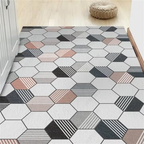 DJHWWD Teppich Für Esszimmer Schlafzimmer-rechteckiger Grauer Teppich-Esszimmer-Teppich Wohnzimmer Teppichboden Teppich für kinderzimmer auslegeware 100X160CM