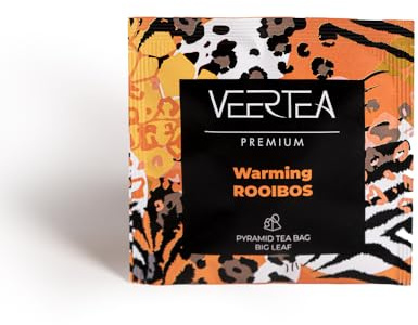Veertea Tee - Rooibos - Teebox - Tee Geschenkset - Tea Set - 40 Stück x 3g in Pyramidenbeutel Einzeln Verpackt - Sorgfältig Ausgewählt - Geschmack und das Aroma bewahrt