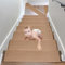 15PCS Alfombra Antideslizante para escaleras,76x20cm Interior Alfombrillas de Escalera para Peldaños Autoadhesiva Amortigua Sonidos Protección, Alfombras de Escalera con Goma Antideslizante,Lavable