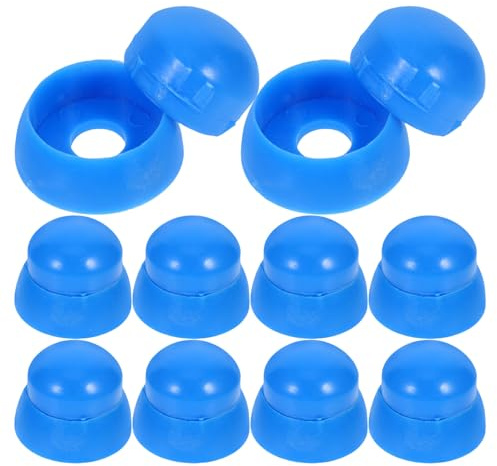 BCOATH Capuchons de Protection pour Écrous D'aire de Jeux en Plastique, Lot de 10, Faciles à Installer Nettoyer, Adaptés aux Toboggans et Équipements de Jeux pour Espaces Intérieurs