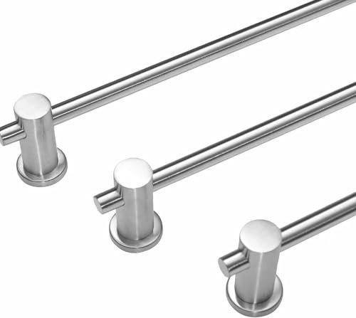 Edelstahl Handtuchhalter mit Magnethalterung – 7 Längen 40–100 cm – Ohne Bohren, extra Starke Neodym-Magnete, rostfrei, vielseitig für Bad, Küche & Heizung (90cm)