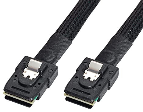 chenyang SFF-8087 - Cavo interno da mini SAS a 36 pin maschio a mini SAS 36 pin SFF-8087 maschio, per server, hard disk, raid, dati, 70 cm