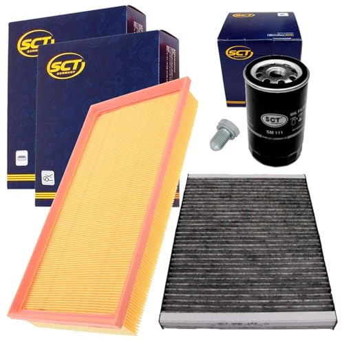 Inspektionspaket Filterset | SM111+SB048+SAK144+1113800100 für Golf 4 Bora 1J A3 8L TT 8N Octavia 1U