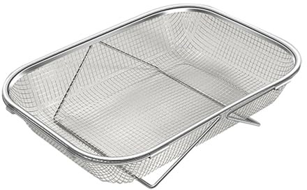 rockible Cesta de Drenaje con colador sobre el Fregadero, Cesta de Drenaje de Malla Fina para, colador Extensible para exhibir, Extra Grande