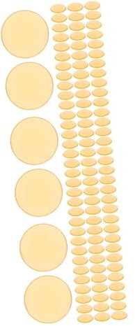 VICASKY 300 Stück Bingo Chips Partyspiel Requisiten Partyzubehör Zählchips Belohnungschips Kunststoffscheiben Spielchips Kunststoff Spielmarker Zahlenchips Leere