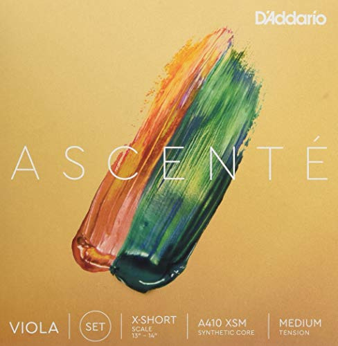 D'Addario Ascenté Viola Cordes Set complet Extra-Short Scale