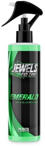 Jewels - Emerald Tar & Glue Remover Extremely strong, Intense will dissolve tar and glue on any paintwork (250ml)