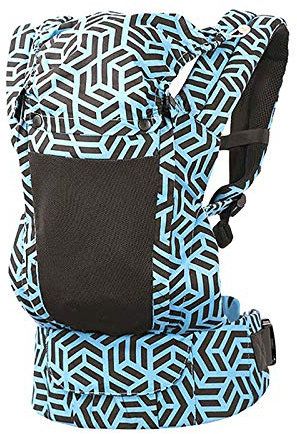 G&F Babyrückentragen Babytrage Ergonomisch Vorne Und Hinten Modisch Zum Neugeborene Und Kleinkinder (Color : Blue)