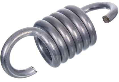 NAJDER ROSTFREI Feder Ø7 x 110 mm Hängesessel Gehärteter Verzinkter Stahl für Hängende Hollywoodschaukel Hängematte Home Schwingfeder Sprungfeder (Ø7 x 110 mm)
