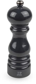 PEUGEOT - Pfeffermühle Paris 18 cm - Kollektion Paris-rama - Klassische Mahlgradeinstellung - Aus PEFC-zertifiziertem Holz - Französisches Know-howreich - Schiefergrau