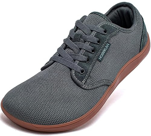 HOBIBEAR Unisex Wide Barefoot Minimalist Shoes for Men Women Outdoor Trail Walking Shoes