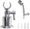 Supporto Soffione Doccia Supporto Doccino a 180 Gradi Supporto Doccia Muro in Metallo Porta Soffione Doccia per la Maggior Parte dei Soffioni Doccia