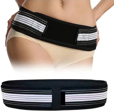 PLABBDPL Cintura Lombare Terapeutica Regolabile per Uomo e Donna, Sollievo dal Dolore alla Schiena, Sciatica e Ernia del Disco, Adatta per lo Sport - 1 Pezzo