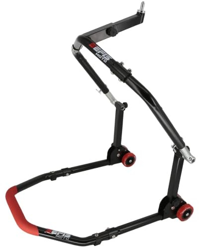 SEFIS M20 klappbarer Motorradständer Lenkkopf Set Vorderrad Motorradheber Serviceständer Front Motorrad montageständer vorne Motorrad ständer Set Motorrad aufbocken