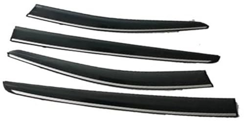 Wivplex Visera de Ventana Lateral, for Chevrolet Malibu XL 2016 2017 2018 2019 2020 2021 2022 Deflector de toldos de Lluvia for Ventana Lateral de Coche Visera deflectora de Viento