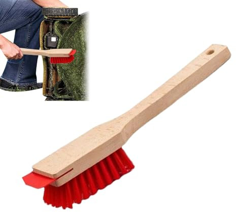 Rasenmäher-Deckenschaber - Reinigungsbürste Für Rasenmäher - Ergonomischer Hochleistungs-Schaber Mit Steifen Borsten Für Boden Decke Und Möbel