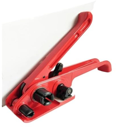 KGLHJDY Cercleuse Manuelle, tendeur de cerclage en polyéthylène, cercleuse en Plastique PP Pet, Outil de cerclage Manuel, Machine à Bande d'emballage Flexible de 12 à 19 mm l