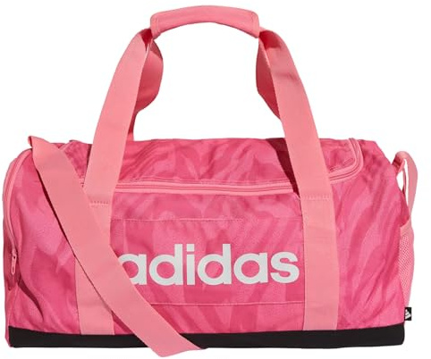adidas Borsa sportiva da uomo e da donna Linear Graphics Duffle S, - Multicolore/bianco