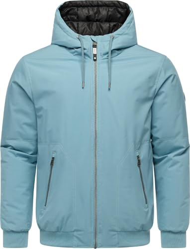 Ragwear Herren warme wasserdichte Winterjacke mit verstellbarer Kapuze Stuartt YOUMODO S-4XL