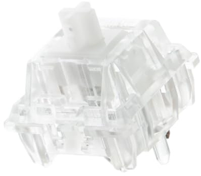 EPOMAKER Crystal Interruptor Táctil Silencioso para Teclado Mecánico Gaming