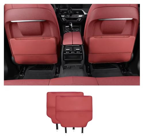 YLWDKORR Autositz Organizer für Mercedes Benz CLA-Klasse CLA180 CLA200 2012-2023 Autositz-Rückenlehnenschutz, Trittschutzpolster, Aufbewahrungstasche