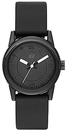 Skechers Watch For Women, Quartz Movement With Silicone, Polyurethene, Leather Or Stainless Steel Strap, Graphite, 30MM