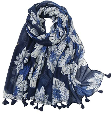 MAIRY Halstücher Schultertuch Damen Schal XXL Schals für Damen Großer Flauschiger Schal Weicher Schalcape Für Herbst Frühling und Sommer Hochzeit M0137