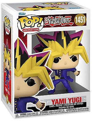 Funko Pop! Animation: Yu-Gi-Oh!- Yami Yugi - (DK) - Vinyl-Sammelfigur - Geschenkidee - Offizielle Handelswaren - Spielzeug Für Kinder und Erwachsene - Anime Fans - Modellfigur Für Sammler und Display