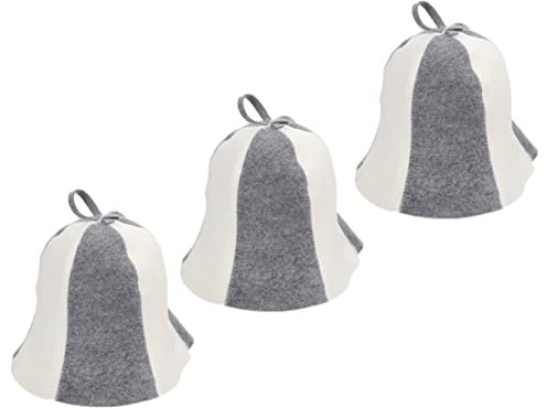 FOMIYES 6er-pack Sauna-badehut Von Shower Cap Für Männer Und Frauen Unisex-hut Für Sauna Dusche Haare