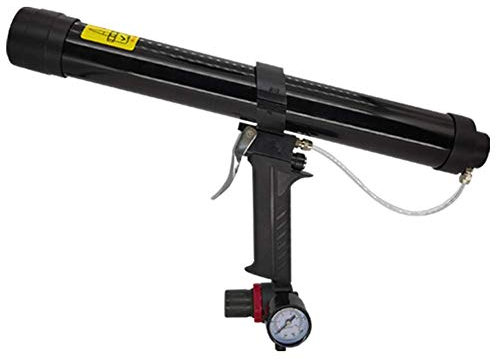 Cartridge Air Caulking Gun, Pneumatic Glass Glue Sealant Caulk Gun Cartridge Air Gun 300~600ML,Pneumatic Caulking Gun