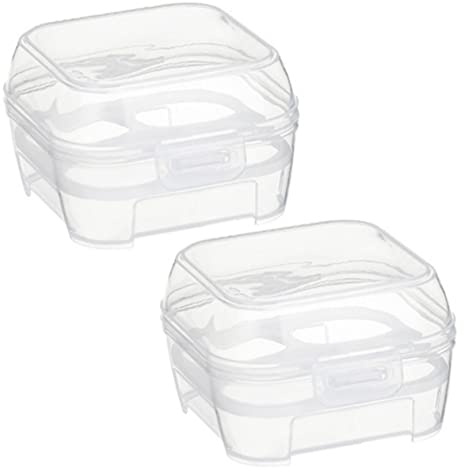 Healvian 4sets Lagerung Container Organizer Bin Outdoor Lagerung Boxen Mit Trägern Für Kühlschrank 2 Stücke * 4
