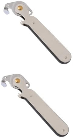 TOPBATHY 2stücke Manueller Dosenöffner Hochwertiger Büchsenöffner Mit Komfortgriff Für Einfache Anwendung Zu Hause Im Restaurant Oder Beim Camping Für Dosenarten