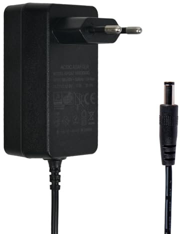 Fuente de alimentación de 12 V, 3 A, 36 W AC 100-240 V, 50-60 Hz, CC 12 V, 3 A, fuente de alimentación conmutada de montaje en pared, transformador para tiras LED, LCD, monitor TFT, DVD