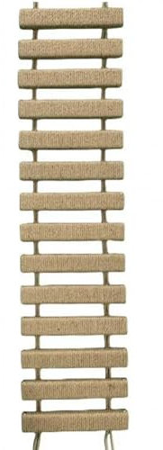 Cat Climbing Ladder Cat Climbing Frame Bridge Use for Cat Cage Sisal Rope Pet Furniture Cat Step Scratcher Post Kitten Toys Cat Tree Tower (40inch(100cm))