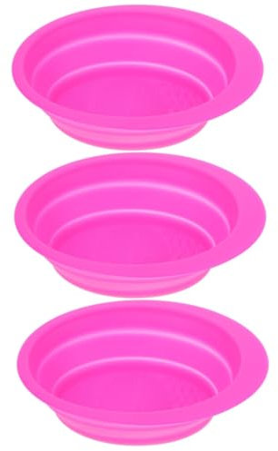 Healeved 3pcs Makeup Brush Cleaning Mat Brush Rinsing Cushion Silicone Makeup Tool Cleaner Easy to Use