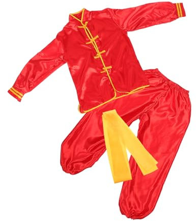 Abaodam Kinder Kampfkunst Satz 140cm aus Polyester für Tai und Vorführungen