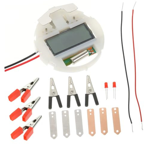 Toddmomy 1Satz DIY Obstbatterie Experimentierset Wissenschaftliche Kartoffeluhr für Pädagogisches Lernspielzeug Einfach Zusammenbaubar Fördert Kreative Fähigkeiten und Interesse