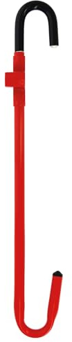 Barra Antirrobo para Volante y Pedal de Coche con Llave Bloqueo de Seguridad Extensible de Acero Reforzado Protección Antirrobo para Automóviles, SUV y Furgonetas Medida 51cm a 72,5cm Extendido