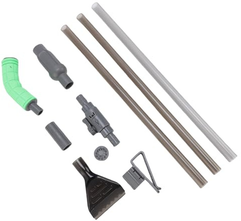 Fabater Sifone per Acquario, Scambiatore d'Acqua per Acquario, Pratico Strumento di Pulizia per Piccoli Serbatoi da Tavolo, Materiale in PVC