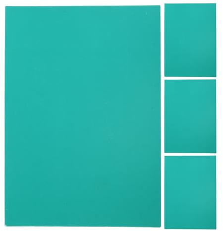 LOORGVEL 4 Stück Teiliges Linoleum Weich und Flexibel für Präzises Gravieren Vielseitig Geeignet für Anfänger und Profis für DIY Linoldruck und Stempelherstellung