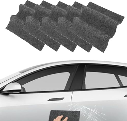 FixaPro Kratzer Entferner, FixaPro Car Scratch Remover, Nano Kratzerentferner Tücher, Kratzer Entferner Nano Sparkle Tuch, Autopolitur Kratzer Entfernen, Entfernt Leichte Kratzer und Schrammen (5PC)